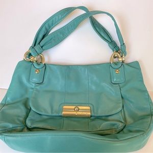 Coach Kristen Sage/green Gorgeous